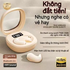 Tai Nghe Bluetooth Không Dây B11 V5.4 – Tai Nghe Nhỏ Gọn Chất Lượng Âm Thanh Bass, Thể Thao và Ngủ Ngon