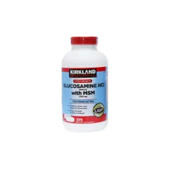 Kirkland Glucosamine HCL 1500mg with MSM 1500mg hộp 375 viên 356276