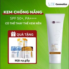 Kem Chống Nắng Vxebra 50g - Kiềm Dầu, Nâng Tone Nhẹ, Dưỡng Ẩm, Chống Nước Cho Da Mặt, An Toàn Cho Mọi Loại Da