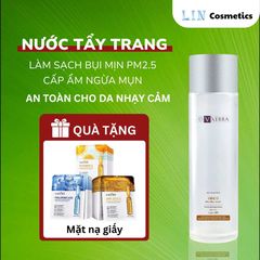 Nước Tẩy Trang Vxebra Cho Da Dầu Mụn Không Cồn An Toàn Cho Da Nhạy Cảm – 190ml, Giúp Làm Sạch Sâu và Dưỡng Ẩm Da Mịn Màng