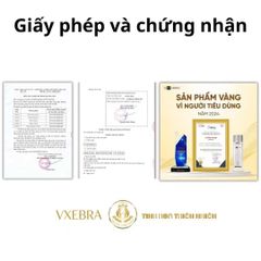 Nước Tẩy Trang Vxebra Cho Da Dầu Mụn Không Cồn An Toàn Cho Da Nhạy Cảm – 190ml, Giúp Làm Sạch Sâu và Dưỡng Ẩm Da Mịn Màng
