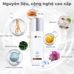 Nước Hoa Hồng Dưỡng Ẩm Vxebra 120ml - Se Khít Lỗ Chân Lông, Giảm Mụn, Sáng Da Cho Da Dầu, An Toàn Không Chứa Cồn và Paraben