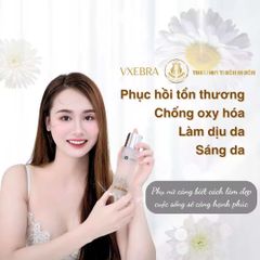 Nước Hoa Hồng Dưỡng Ẩm Vxebra 120ml - Se Khít Lỗ Chân Lông, Giảm Mụn, Sáng Da Cho Da Dầu, An Toàn Không Chứa Cồn và Paraben