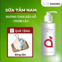 Sữa Tắm Nam Vnaturecare 190ml - Hương Nước Hoa Gỗ Sang Trọng, Thơm Lâu, Đẳng Cấp Quý Ông, Dưỡng Ẩm Da Mềm Mại