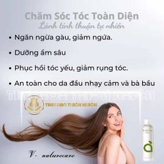 Dầu Gội Thảo Dược Vnaturecare 300ml - Giảm Rụng Tóc, Dưỡng Tóc, Thơm Lâu, Phù Hợp Cho Tóc Nhuộm, Chăm Sóc Tóc Thiên Nhiên