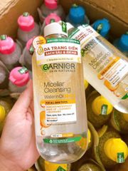 Nước Tẩy Trang Garnier Micellar Dầu Nhẹ - Làm Sạch Sâu Lớp Trang Điểm Waterproof 400ml - Cho Da Nhạy Cảm