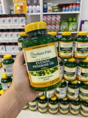 Viên Uống Tinh Dầu Hoa Anh Thảo Puritan's Pride 1300 Mg GLA - Hộp 120 Viên Hỗ Trợ Sức Khỏe Phụ Nữ và Làm Đẹp Da Tự Nhiên