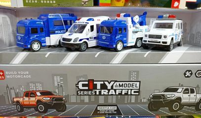 Đồ chơi 4 xe ô tô chạy đà 567 - Đồ chơi giáo dục sáng tạo cho trẻ em từ 3 tuổi, phát triển tư duy và kỹ năng vận động
