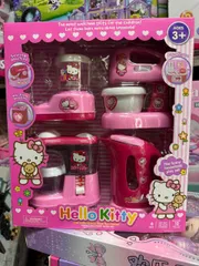 Bộ đồ chơi gia đình Hello Kitty House hold set gồm 4 món đồ gia dụng có đèn và âm thanh YH858-3 giao ngẫu nhiên