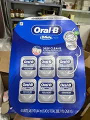 Sét 6 chỉ nha khoa Oral-B Glide Advanced Multi-Protection Floss (total 264m) Hàng Mỹ 356568