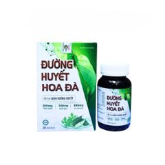 Viên Uống Đường Huyết Hoa Đà - Hỗ Trợ Giảm Đường Huyết, Ổn Định Huyết Áp - Hộp 30 Viên Dược Phẩm Hải Linh
