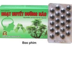 Hoạt Huyết Dưỡng Não Đại Uy - Bổ Não Tăng Cường Trí Nhớ, Hỗ Trợ Tuần Hoàn Máu - Hộp 100 Viên Chất Lượng Cao
