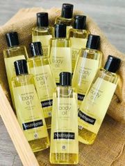 Dầu Dưỡng Thể Neutrogena Body Oil Light 250ml - Sáng Mịn Da, Dưỡng Ẩm Tự Nhiên Từ Dầu Vừng, Chăm Sóc Da Khỏe Mạnh