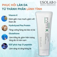 Kem dưỡng Vitamin K Cream Usolab 50ml làm dịu, phục hồi da nhạy cảm và căng bóng da