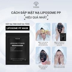 Mặt nạ Yuejin Liposome PP Mask Mặt nạ đen siêu phục hồi, cấp ẩm và tái sinh đa tầng cao cấp