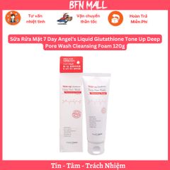 Sữa Rửa Mặt 7 Day Angel’s Liquid Glutathione Tone Up Deep Pore Wash Cleansing Foam 120g