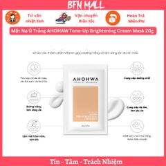 Mặt Nạ Ủ Trắng Ahohwa Tone-Up Brightening Cream Mask 20g