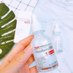 Bộ 3 sản phẩm: Nước thần, Serum, Kem dưỡng Angel Liquid Whitening Program Glutathione dưỡng trắng, dưỡng ẩm cho da