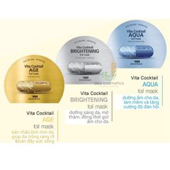 Mặt Nạ BNBG [MIẾNG LẺ] Dưỡng Trắng Cấp Ẩm Vita Tea Tree Healing Face Mask Pack 30ml [ Nhập Khẩu Chính Hãng ]
