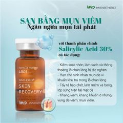 Tinh chất PEEL SKIN RECOVERY Innoaesthetics dành cho da lỗ chân lông to, sẹo lõm (5 lọ x 5ml)