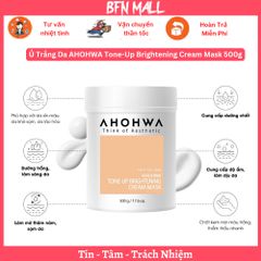Ủ Trắng Da AHOHWA Tone-Up Brightening Cream Mask 500g