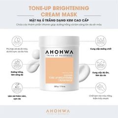 Ủ Trắng Da AHOHWA Tone-Up Brightening Cream Mask 500g