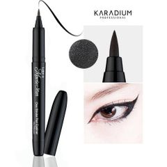 Bút kẻ mắt 2 đầu QIC - Mascara 2 đầu kẻ mắt SIÊU HOT QIC Chống Thấm Nước Lâu Trôi