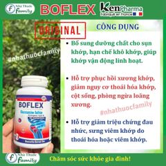 Viên Uống Dưỡng Khớp BOFLEX (Pháp) - Hỗ Trợ Giảm Đau Nhức, Tăng Cường Linh Hoạt Và Tái Tạo Sụn Khớp, 60 Viên