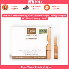 Tinh chất MartiDerm Pigment Zero DSP Bright Dưỡng Trắng Da Mờ Thâm ( 30 ống x 2ml )