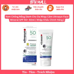Kem Chống Nắng Dành Cho Da Nhạy Cảm Ultrasun Face Mineral SPF 50+ 40ml [ Nhập Khẩu Chính Hãng ]