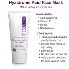 Mặt nạ HA cấp ẩm và phục hồi da Tegoder Hyaluronic Acid face mask 50ml [ Chính Hãng ]