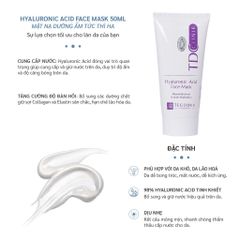 Mặt nạ HA cấp ẩm và phục hồi da Tegoder Hyaluronic Acid face mask 50ml [ Chính Hãng ]
