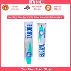 Kem Đánh Răng Bạc Hà Tẩy Trắng Eucryl 62g [ Chính Hãng ]