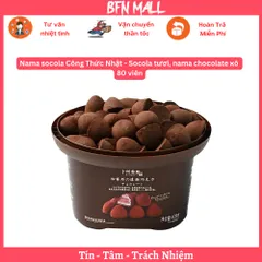 Nama socola Công Thức Nhật - Socola tươi, nama chocolate xô 80 viên