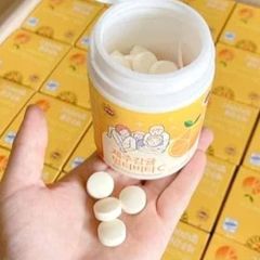 Viên ngậm Vitamin C Jeju Tangerine Multivita C 4000mg 120g [ Chính Hãng Hàn Quốc ]