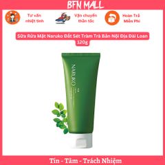 Sữa Rửa Mặt Naruko Đất Sét Tràm Trà Bản Nội Địa Đài Loan 120g