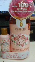 Sữa Tắm Purité Hương Hoa Anh Đào 850ml - Dưỡng Sáng Mịn Da, Hương Thơm Tự Nhiên, Mỹ Phẩm Chăm Sóc Da