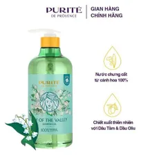 Sữa tắm thiên nhiên Purité hoa linh lan 850ml - Tặng 250ml