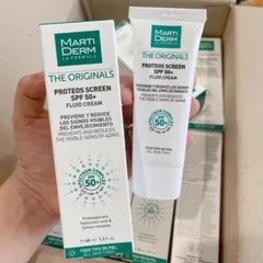 Kem chống nắng phổ rộng cho da dầu MartiDerm The Proteos Screen SPF50+ 40ml [ Hàng Chính Hãng ]