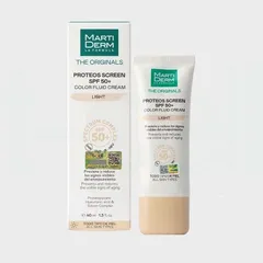 Kem chống nắng phổ rộng cho da dầu MartiDerm The Proteos Screen SPF50+ 40ml [ Hàng Chính Hãng ]