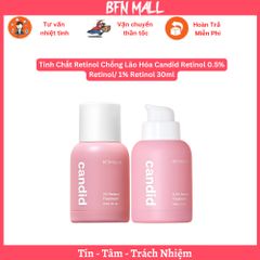 Tinh Chất Dưỡng Da Candid Retinol 0.5% Retinol/ 1% Retinol 30ml