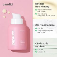 Tinh Chất Dưỡng Da Candid Retinol 0.5% Retinol/ 1% Retinol 30ml
