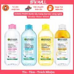 [HÀNG PHÁP] Nước tẩy trang Garnier công nghệ Micellar Water 400ml