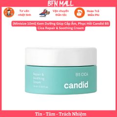 [Minisize 10ml] Kem Dưỡng Giúp Cấp Ẩm, Phục Hồi Candid B5 Cica Repair & Soothing Cream