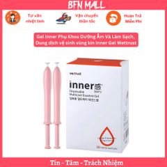Gel Inner Phụ Khoa Dưỡng Ẫm Và Làm Sạch, Dung dịch vệ sinh vùng kín Inner Gel Wettrust