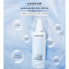 Sữa Rửa Mặt Dịu Nhẹ Cấp Ẩm Ahohwa  Hybrid Water Fluide Gel Cleanser 150ml