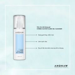 Sữa Rửa Mặt Dịu Nhẹ Cấp Ẩm Ahohwa  Hybrid Water Fluide Gel Cleanser 150ml