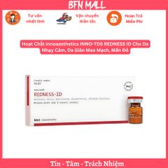 Hoạt Chất Innoaesthetics INNO-TDS REDNESS ID Cho Da Nhạy Cảm, Da Giãn Mao Mạch, Mẩn Đỏ