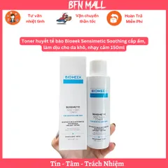 Toner huyết tế bào Bioeek Sensimetic Soothing cấp ẩm, làm dịu cho da khô, nhạy cảm 150ml