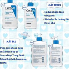 (Fullbox) Sữa rửa mặt CERAVE Foaming Facial Cleanser/Hydrating Facial Cleanser